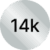 14K זהב לבן
