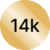 14K זהב צהוב